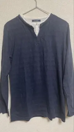 BEAMS 長袖カットソー ネイビー Mサイズ