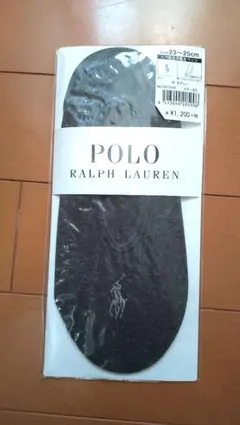 新品未使用 POLO RALPH LAUREN 綿混深履きペッツ フットカバー