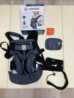 エルゴベビー_オムニ360_クールエア_インディゴウィーブ