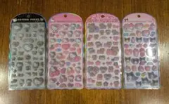 サンリオ COTTON PUFFY シール 4種セット 正規品のサムネイル