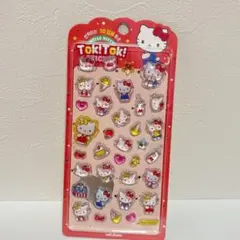 ☆激レア商品☆サンリオ キティ 3D ボンボンドロップシール tok tok