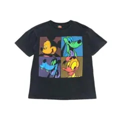 超激レア☆Disney Tシャツ ビッグロゴプリント 2012年 黄緑 希少XL 
