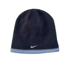 【00s】NIKE ニット帽 ビーニー リバーシブル vintage Y2K