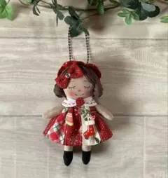 カントリードール　Xmas ドールチャーム