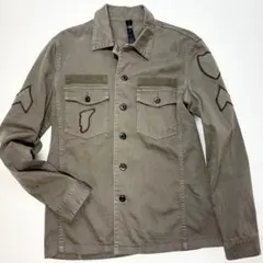 wjk オリーブグリーン ミリタリージャケット 洗えます