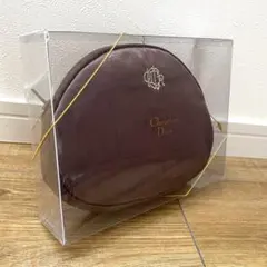 【未使用・ケース付】Christian Dior ヴィンテージ ラウンドポーチのサムネイル