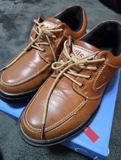 Wilson ブラウンレザー カジュアルシューズ