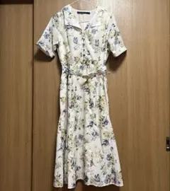 【an another angelus】花柄 半袖ワンピース