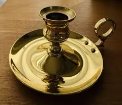 キャンドルホルダー　キャンドルスタンド　米国製　レトロ　真鍮　ボールドウィン