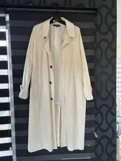 Benoアイボリー トレンチコート
