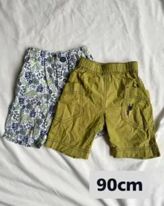 2点セット 男の子 hakka他 ハーフパンツ 90cm 夏 子供 キッズのサムネイル