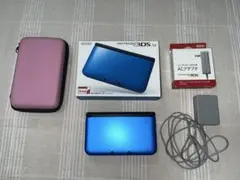 橋*可様 ニンテンドー3DS LL 本体 青色 ACアダプタ付き