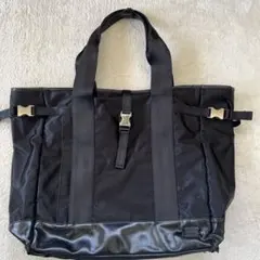 PORTER ポーター トートバッグ 黒 擦れ有り