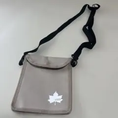 【未使用品】LOGOS アウトドアポーチ サコッシュ ベージュ