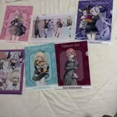 hololive ホロライブ クリアファイル GIGO限定 【6点セット】