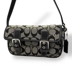 美品　COACH コーチ　カメラバッグ　ショルダーバッグ　ブラック　黒　252