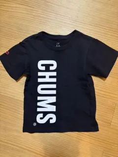 CHUMS 黒 Tシャツ サイズ100-115cm