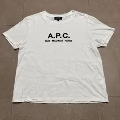 超人気モデル】アーペーセー☆センター刺繍ロゴ Tシャツ ポルトガル製