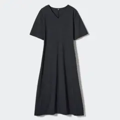 UNIQLO ウルトラストレッチ エアリズム ワンピース L　ブラック