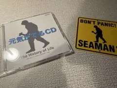 PS2 シーマン2 SEAMAN2 予約特典　元気がでるCDとステッカー