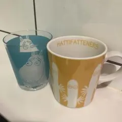 ムーミン：マグカップとグラスのセット♪