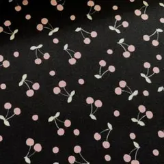 スーパーCB さくらんぼ ブラック 1M 生地