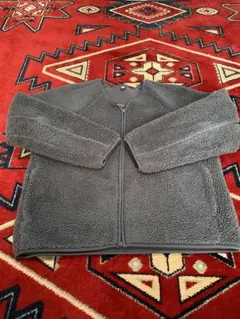 グレー フリースジャケット