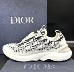 ☆週末値引極美品 Dior B25 スニーカーブラック 39☆ - メルカリ