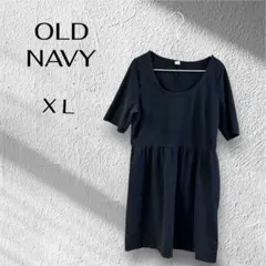 Copy of OLD NAVY 【XL】ブラック 半袖チュニック