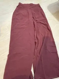 PAGEBOY ワイドパンツ バーガンディ F