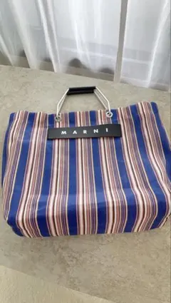 ストライプ トートバッグ