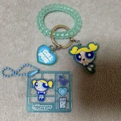 パワパフガールズ　バブルス　キーホルダー2点セット