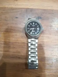 セイコーソーラーチタニウム腕時計5Y25-0A802次電池交換済