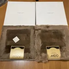 ミド松坂屋インテリアデザインオリジナル羊の毛皮の敷物またはマット