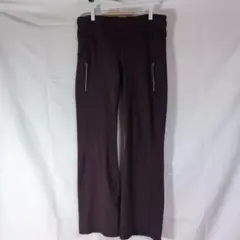 ​✨アスレタ✨ レイナー ブートカット パンツ XL/T 紫 裏起毛 極暖 ヨガ