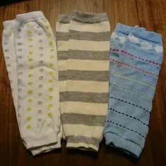 ベビーレッグス コンビミニ レッグウォーマー ３枚セット