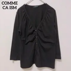 COMME CA ISM　コムサイズム　レディース　カーディガン　ブラック系　M