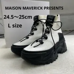 MAISON MAVERICK PRESENTS ハイカットスニーカー 厚底のサムネイル