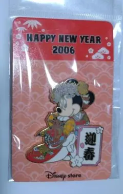 ディズニーストア ピンバッジ ミニーマウス