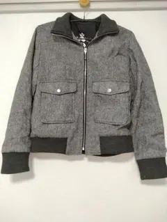 グレー ブルゾン LL