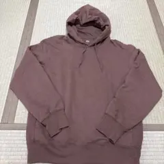 値下げユニクロ　ブラウン パーカー Lサイズ
