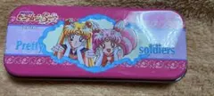 セーラームーン Pretty Soldiers 缶ケース 1995年製　小さな缶のサムネイル