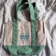 TRADER JOE'S パステル ミニトートバッグ