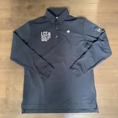 5*3様 le coq sportif ネイビー 長袖ポロシャツ M