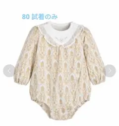 moimoin レース襟ロンパース　80cm試着のみ
