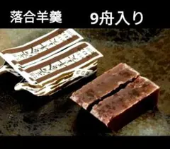 元祖 落合羊羹 9舟入り 賞味期限2026.10.20です！のサムネイル