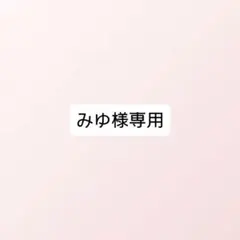 みゆ様専用