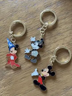 東京ディズニーリゾート ミッキー キーホルダー 3個セット