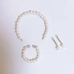 リカちゃん アクセサリーセット ホワイトのサムネイル