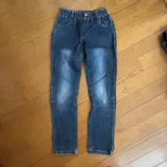 BREEZE デニム風ロングパンツ 140サイズ